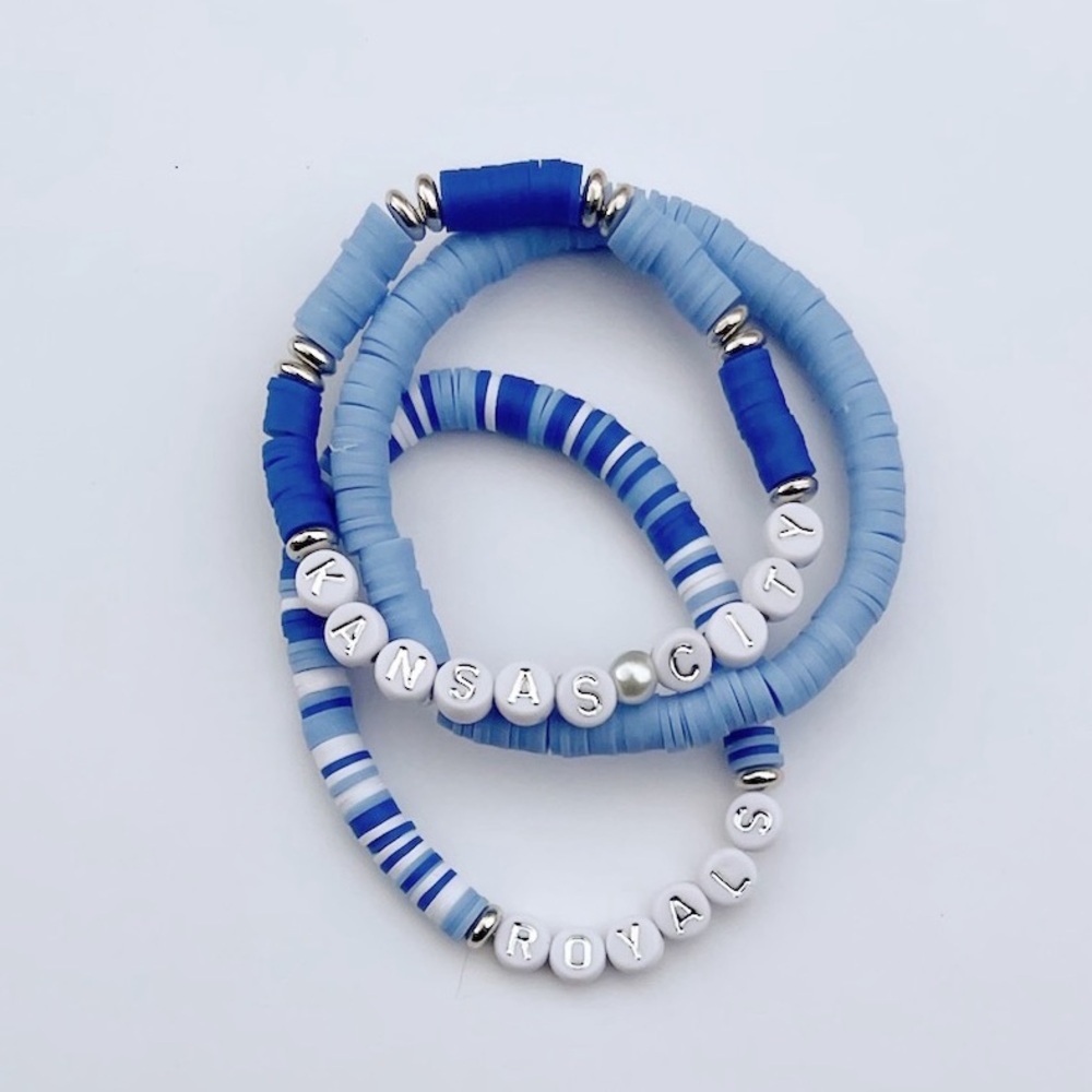 KC Royals Bracelet Stack